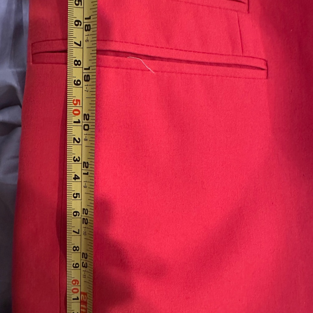 Topshop Premium Red Blazer - Picture 5 of 5